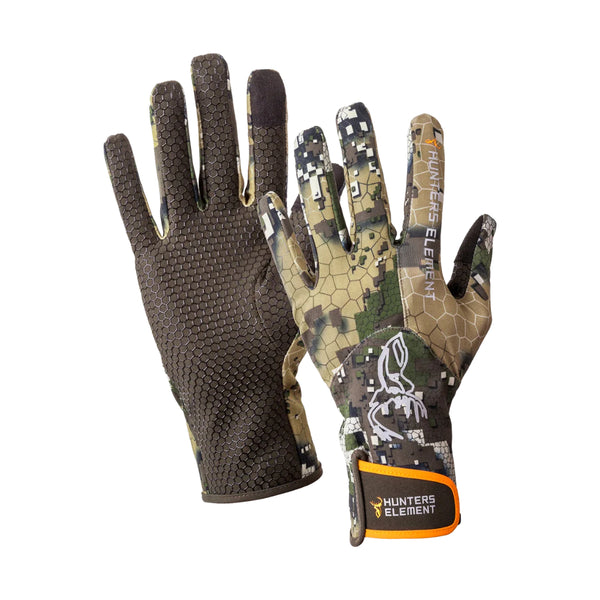 Desolve Veil | Hunters Element Crux Gloves Image Displaying No Logos Or Titles.