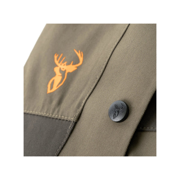 Alpine | Hunters Element Deluge Pants Image Showing Close Up View Of Push Button.