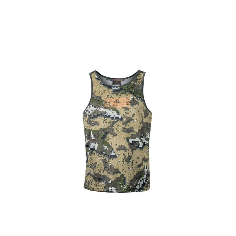 Desolve Veil |Hunters Element Eclipse Men's Singlet Image Showing Front View.