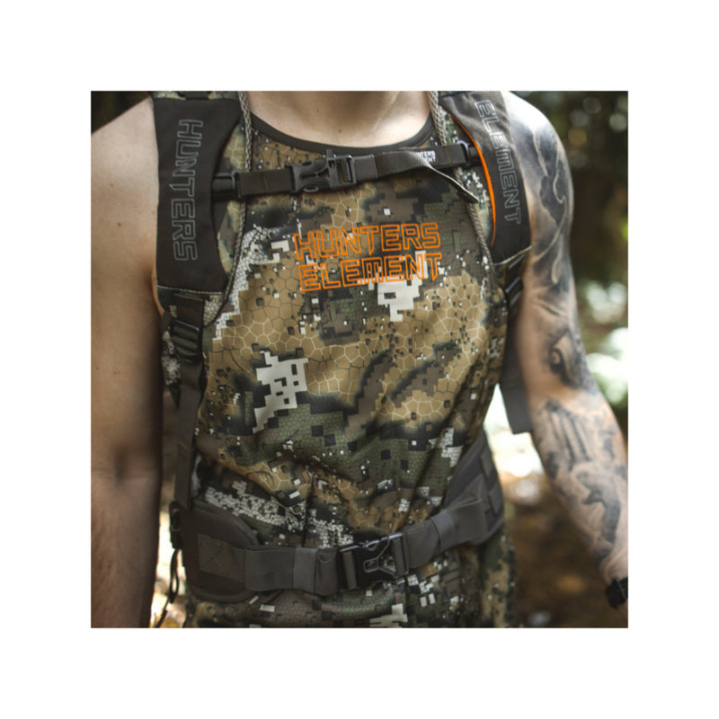 Desolve Veil | Hunters Element Eclipse Men's Singlet Image Showing Close Up View Of Singlet Out On A Hunt.