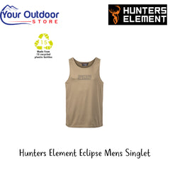 Hunters Element Eclipse Men's Singlet | Hero Image Showing All Logos And Titles.