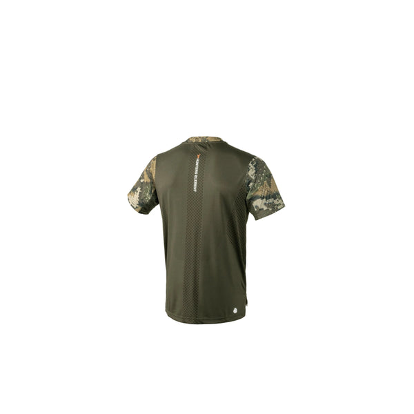Deslove Veil Camo | Hunters Element Eclipse Tee Image Showing Back View.