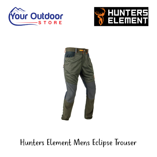 Hunters Element Eclipse Trouser | Hero Image Showing All Logos And Titles.
