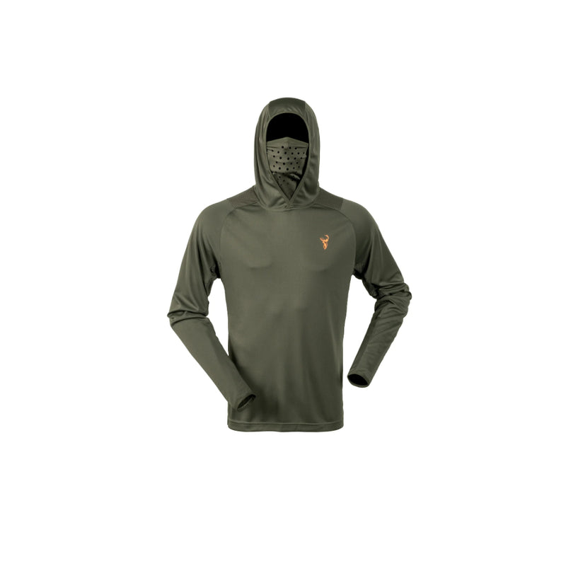 Forest Green | Hunters Element Eclipse Vantage Hoodie V2 Image Showing No Logos Or Titles.