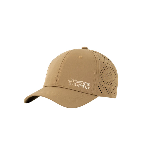 Caramel | Hunters Element Eclipse Vantage Vented Cap Image Showing No Logos or Titles.