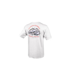 White | Hunters Element Explore Tee Image Showing No Logos Or Titles.