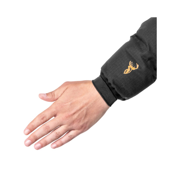 Black | Hunters Element Forge Jacket Image Showing Close UP View OF The Dual-Cuff.