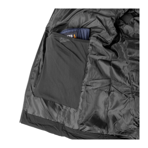 Black | Hunters Element Forge Vest Image Showing Close Of View Of One Of The Internal Pockets.