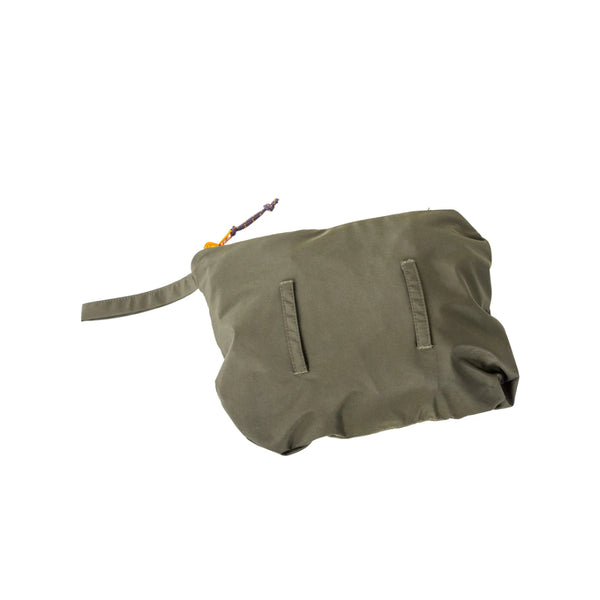 Forest Green | Hunters Element Halo Jacket Image Displaying  Jacket Packed Down Back View , With the Belt Loops In Shot.