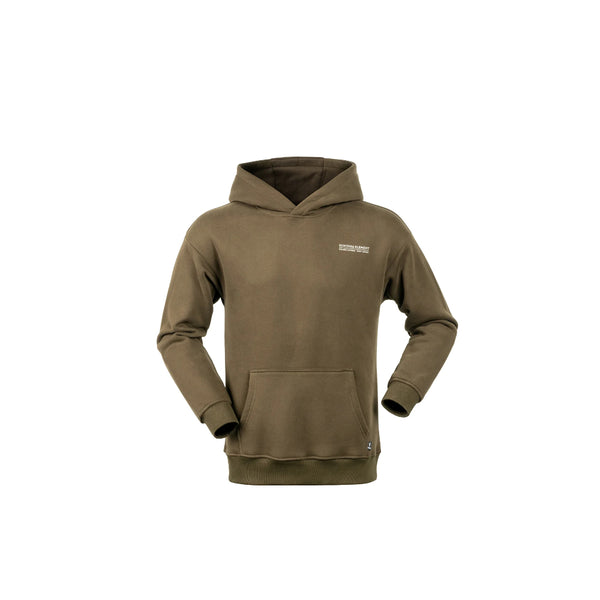 Khaki | Hunters Element Hunters Guide Hoodie Image Showing Front View.