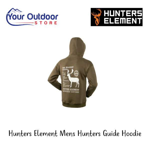 Hunter Element Hunters Guide Hoodie | Hero Image Showing All Logos And Titles.