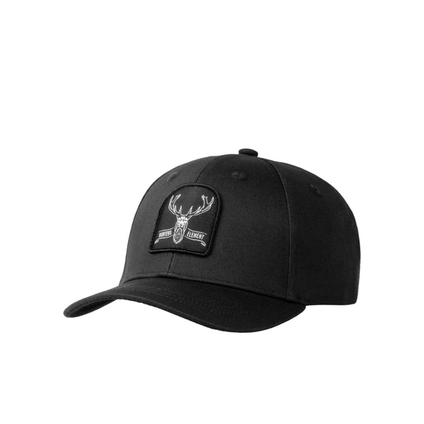 Black | Hunters Element Kids Royal Stag Cap Image Showing No Logos Or Titles.