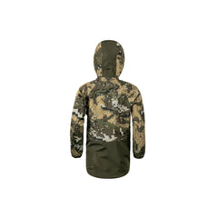 Desolve Veil | Hunters Element Kids Stormlite Jacket Image Showing Back View.