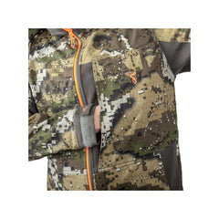 Desolve Veil | Hunters Element Legacy Jacket Image Showing Close Up Of The Large Chest Pocket.