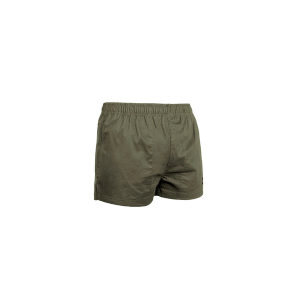 Forest Green | Hunters Element Mainstay Stubbies Image Showing Back View.