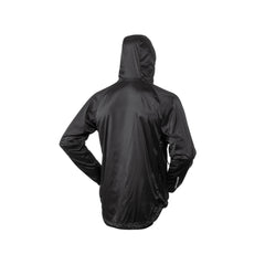 Black | Hunters Element Men's Acclimate Hood Image Showing Back View.
