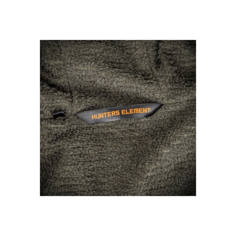 Desolve Veil | Hunters Element Men's Acclimate Hood Image Showing Close Up View Of The tag.