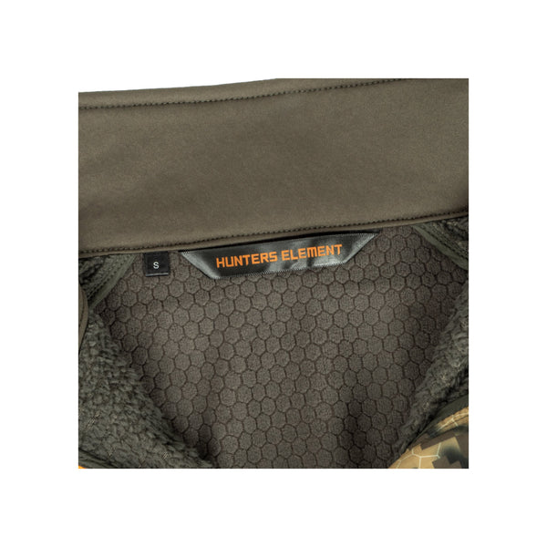 Desolve Veil | Hunters Element Men's Acclimate Top Image Showing Close Up View Of Inner Tag.