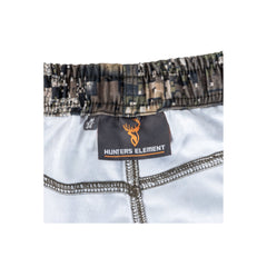 Desolve Veil | Hunters Element Men's Dobson Stubbies Image Showing Close Up View Of Inner Tag.