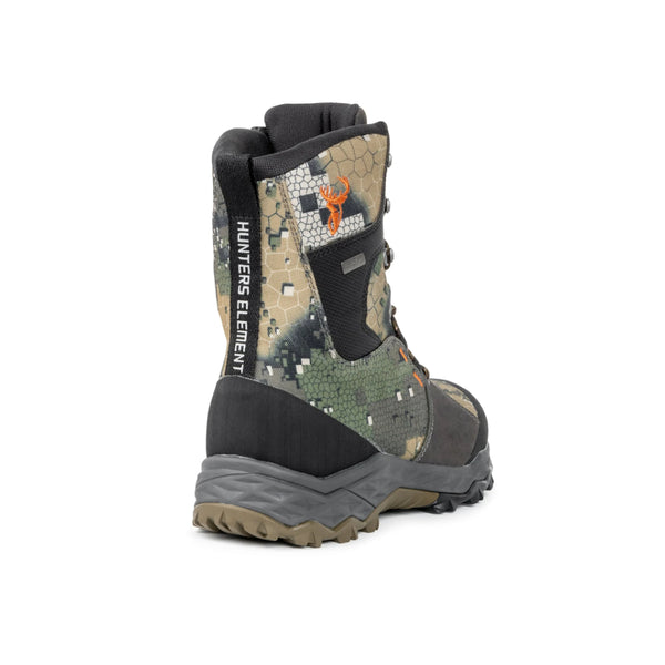 Desolve Veil Camo | Hunters Element Mens Stealth Boot Image Showing Angled Back View.