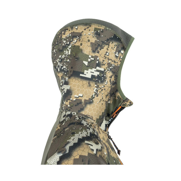 Desolve Veil | Hunters Element Mens Zenith Hood Image Showing Close Up View Of The Hood.