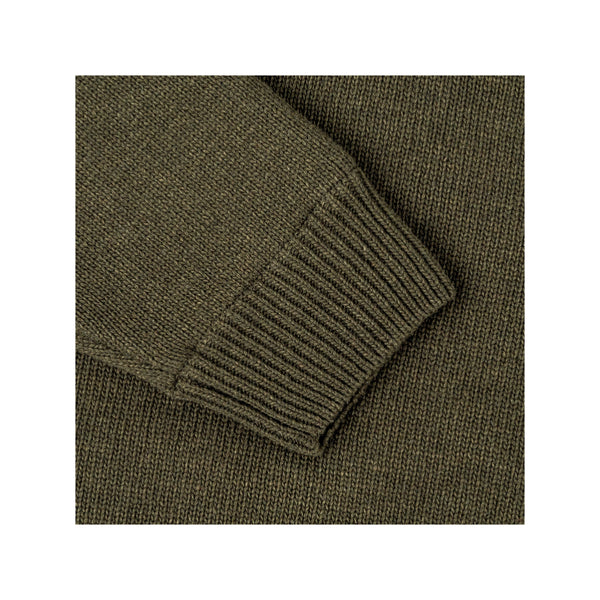 Bush Green | Hunters Element Moleskin Windblock Image Showing Close Up View Of The Wrist Cuff.