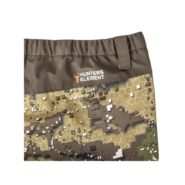 Desolve Veil | Hunters Element Obsidian Trouser Image Showing Close Up View Of Belt Loop.