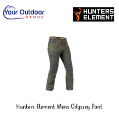Hunters Element Mens Odyssey Pant | Hero Image Showing All Logos And Titles.