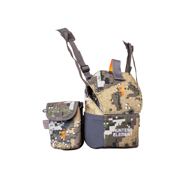 Desolve Veil | Hunters Element Rangefinder Defender Image Showing Attached To The Hunters Element Bino Defender.