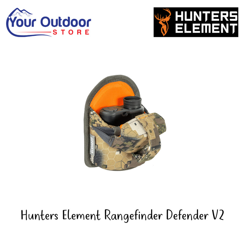 Hunters Element Rangefinder Defender V2 | Hero Image Showing All Logos And Titles.