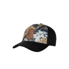 Desolve Black | Hunters Element Red Stag Cap Image Showing No Logos Or Titles.
