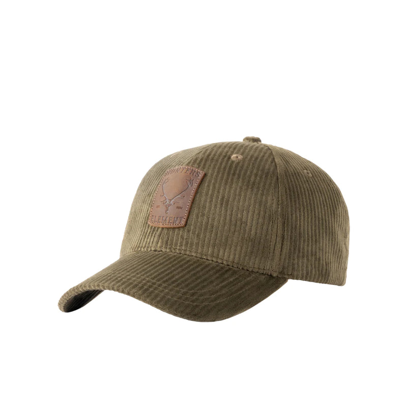 Moss Green | Hunters Element Red Stag Cap Image Displaying No Logos Or Titles.