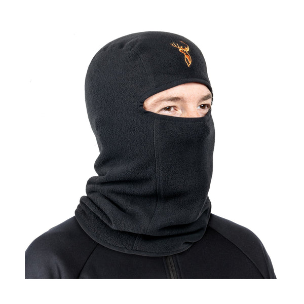 Black | Hunters Element Rove Balaclava Image showing Front View.