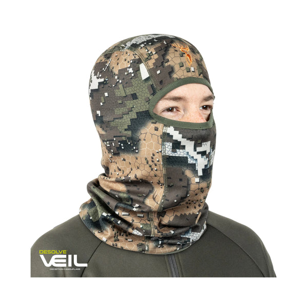 Desolve Veil | Hunters Element Rove Balaclava Image Showing Front View.