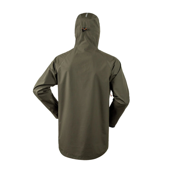 Forest Green | Hunters Element Storm Jacket Image Showing Back View.