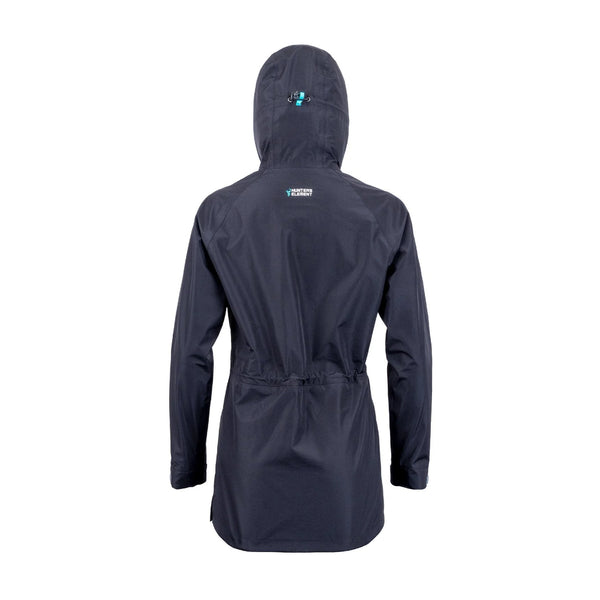 Black | Hunters Element Storm Jacket. Back View.