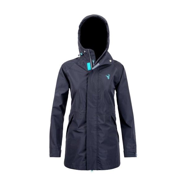 Black | Hunters Element Storm Jacket. Front View.