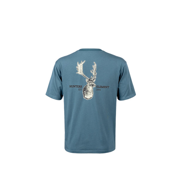Denim | Hunters Element Tee Fallow Image Showing No Logos Or Titles.