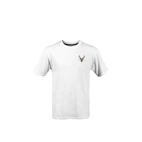 Off White | Hunters Element Tee Sambar Image Showing Front View.