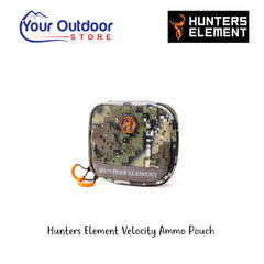 Hunters Element Velocity Ammo Pouch | Hero Image Showing All Logos And Titles.