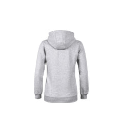 Grey Marle | Hunters Element Women's Floral Hoodie Image Showing Back View.