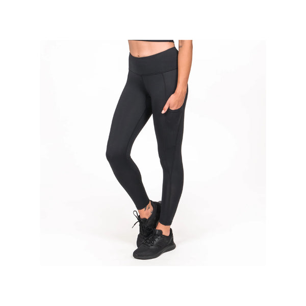 Black | Hunters Element Women's Ice Leggings Image Displaying No Logos Or Titles. 