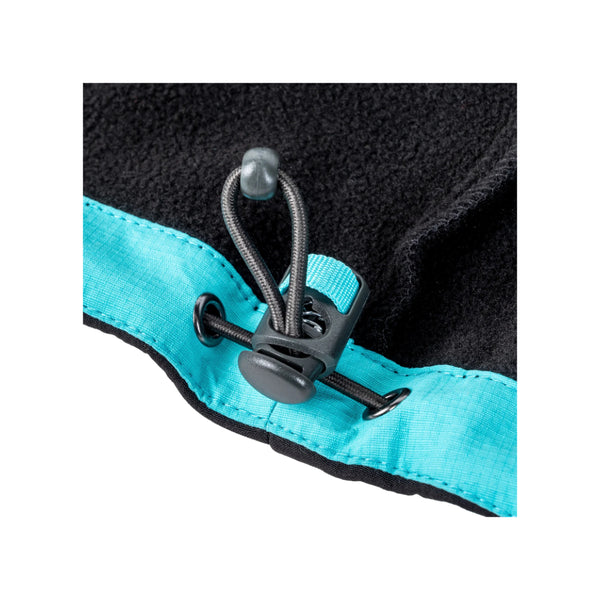 Black | Hunters Element Womens Legacy Jacket Image Showing Close Up View Of Inner Adjustable Waist Cord.