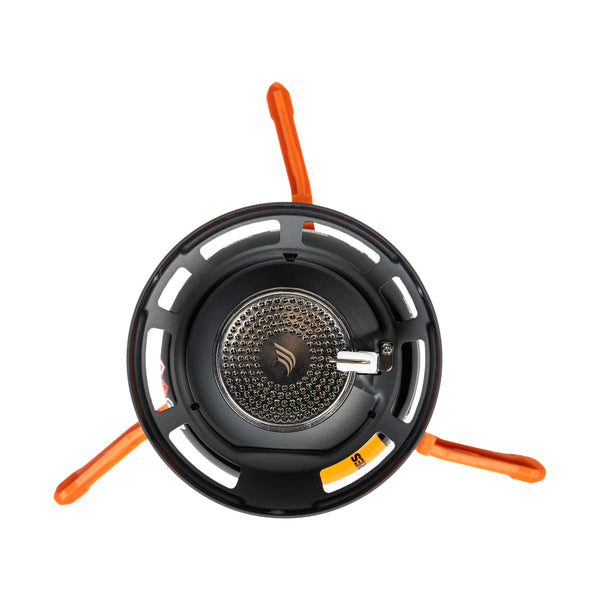 1.0 Litre / Camo | Jetboil Flash Personal Cooking System Image Showing Top View Of The Stabiliser Legs Out.