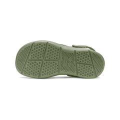 Dusty Olive | Joybees Adult Active Clog Image Showing Bottom View.