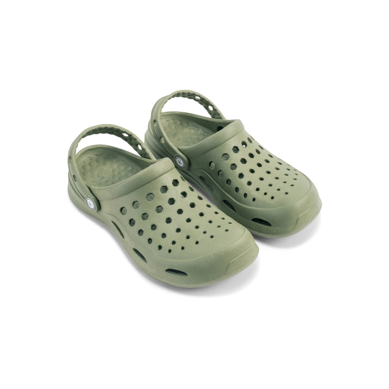 Dusty Olive | Joybees Adult Active Clog  Image Showing No Logos Or Titles.