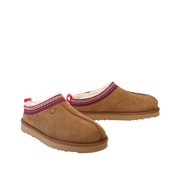Chestnut | Jumbo Ugg Jasper Slipper Image Showing No Logos Or Titles.