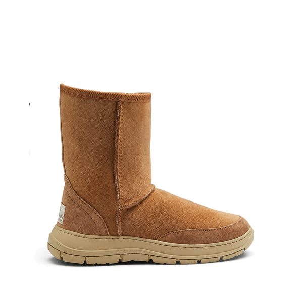 Chestnut | Side View Showing Upper and Sole. 