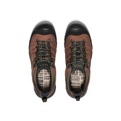 Bison Black | Keen Targhee IV WP Men's Image Showing Top View Of Both Shoes.