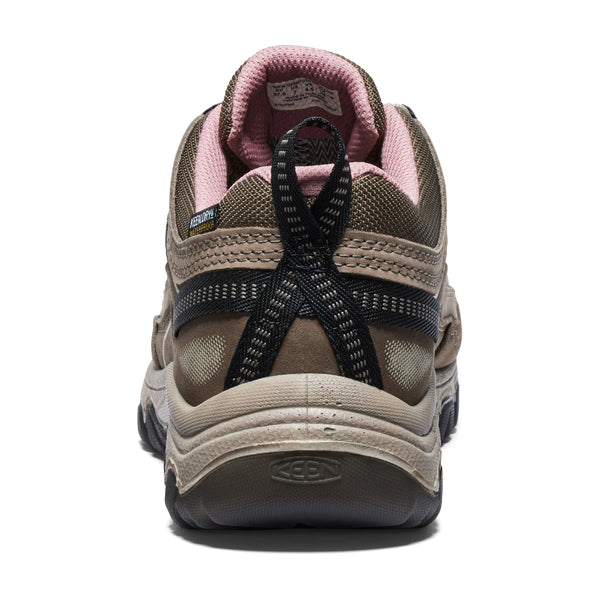 Brindle Nostalgia Rose | Keen Targhee IV WP Women's Image Showing Back of Shoe.